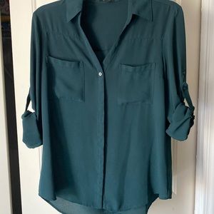 Express Green Portofino Shirt